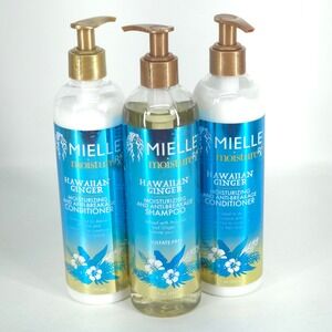 Mielle Moisture RX Hawaiian Ginger Shampoo & Conditioner 3 pk 12oz‎ Sulfate Free